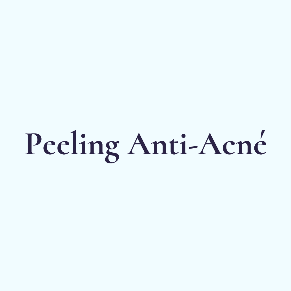Peeling Anti-Acné - Combattez les imperfections avec les BHA et la Vitamine A