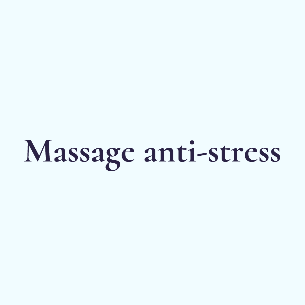Massage anti-stress - Élimination du stress pour le corps