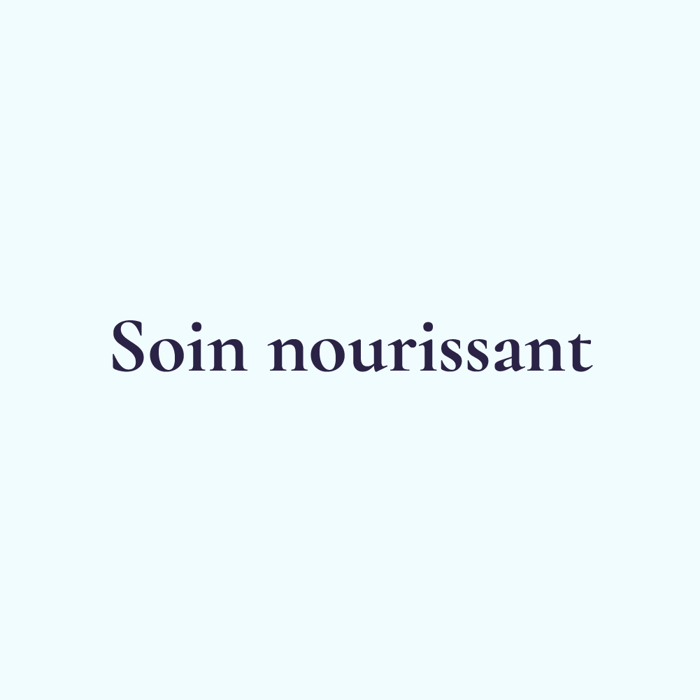 Soin Nourrissant — Peau sèche